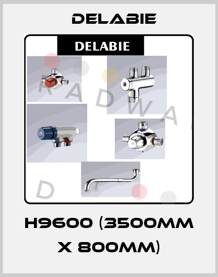 H9600 (3500mm x 800mm) Delabie