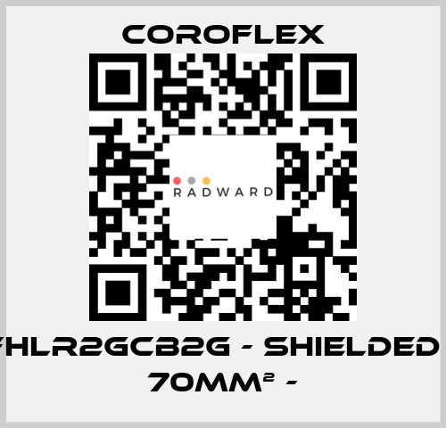 FHLR2GCB2G - shielded - 70mm² - COROFLEX