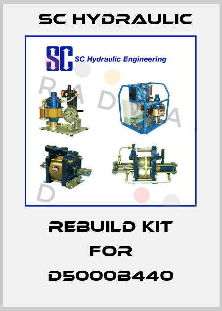 Rebuild kit for D5000B440 SC Hydraulic