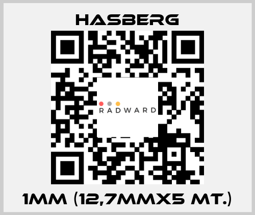 1MM (12,7MMX5 MT.) Hasberg