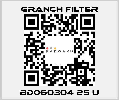 BD060304 25 U GRANCH FILTER