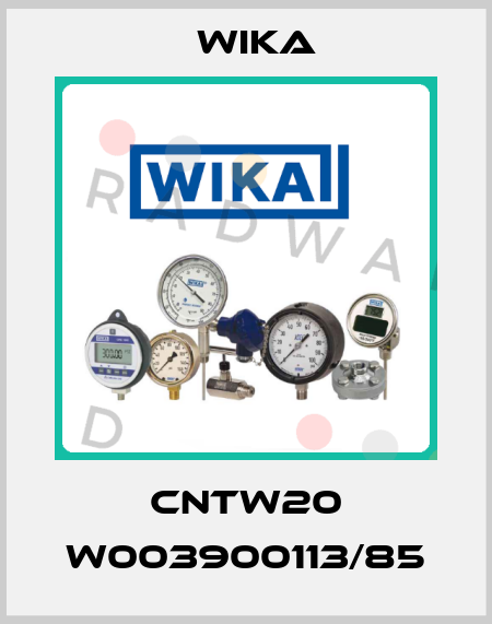 CNTW20 W003900113/85 Wika