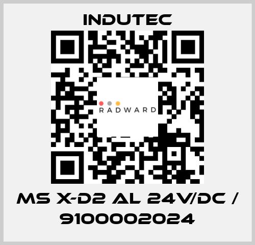 MS X-D2 AL 24V/DC / 9100002024 Indutec