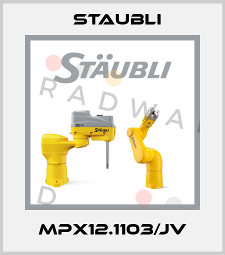 MPX12.1103/JV Staubli