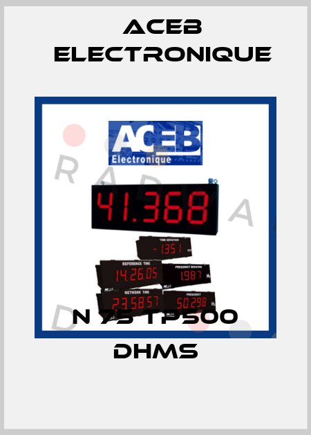 N 75 TP500 DHMS ACEB Electronique