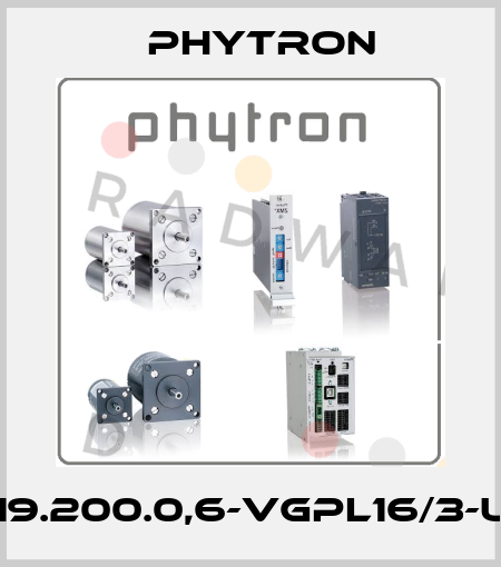 VSS/VSH19.200.0,6-VGPL16/3-UHVC2-RS Phytron