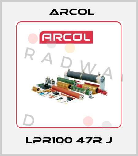 LPR100 47R J Arcol