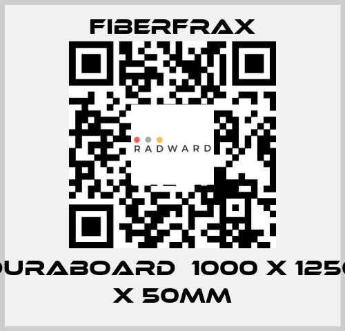 Duraboard  1000 x 1250 x 50mm Fiberfrax