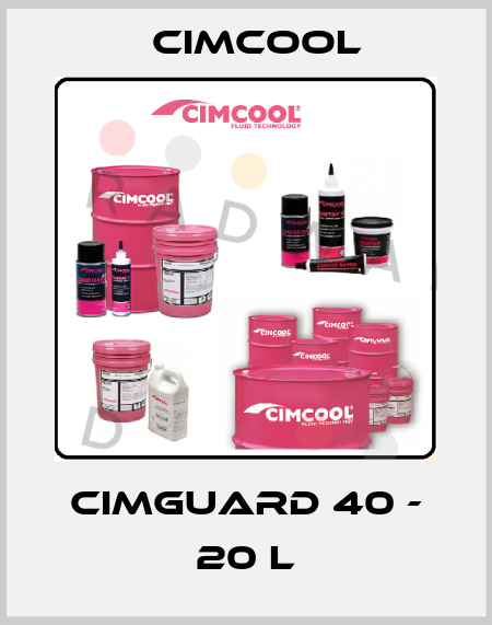 Cimguard 40 - 20 L Cimcool