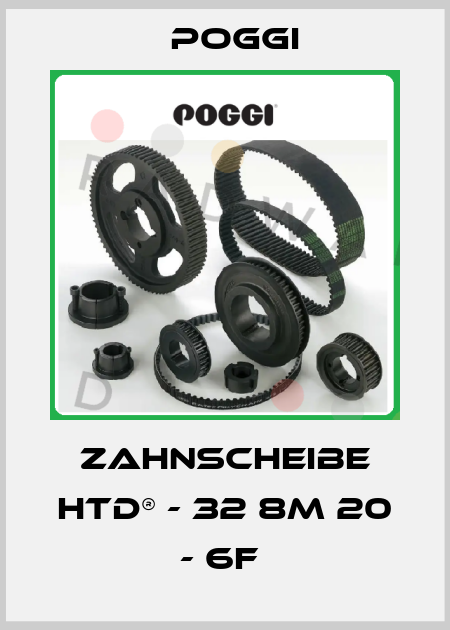 ZAHNSCHEIBE HTD® - 32 8M 20 - 6F  Poggi