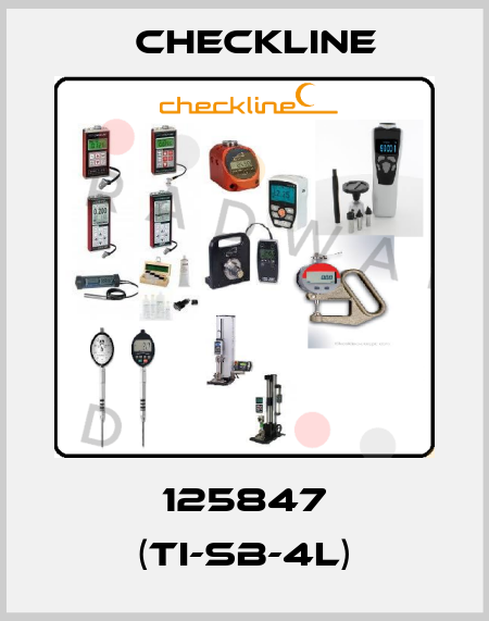 125847 (TI-SB-4L) Checkline