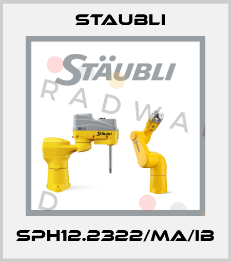 SPH12.2322/MA/IB Staubli