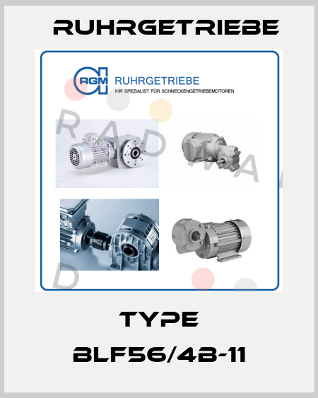 Type BLF56/4B-11 Ruhrgetriebe
