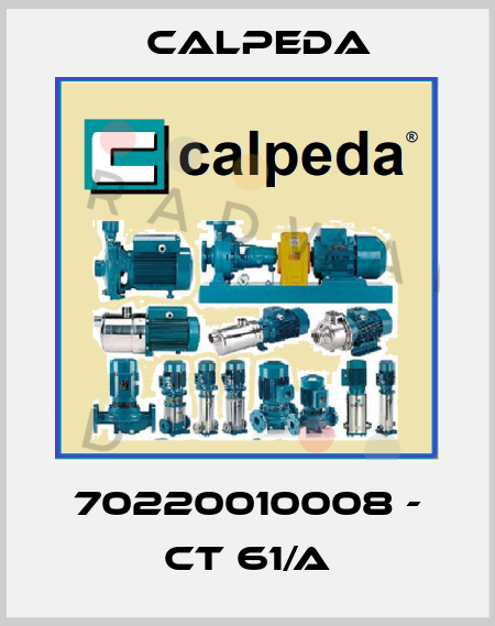 70220010008 - CT 61/A Calpeda