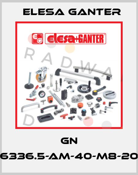 GN 6336.5-AM-40-M8-20 Elesa Ganter