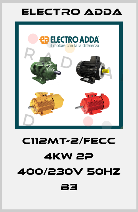 C112MT-2/FECC 4kW 2P 400/230V 50Hz B3 Electro Adda