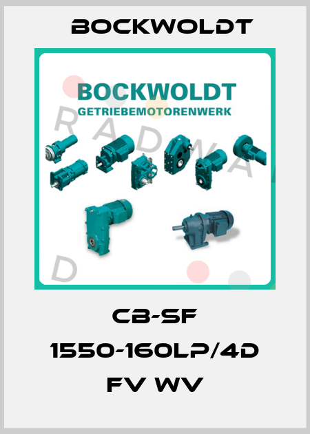CB-SF 1550-160LP/4D FV WV Bockwoldt
