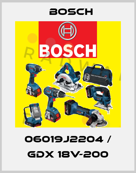 06019J2204 / GDX 18V-200 Bosch