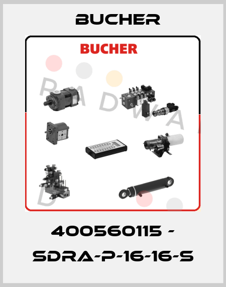 400560115 - SDRA-P-16-16-S Bucher