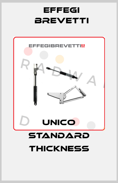 Unico standard thickness Effegi Brevetti