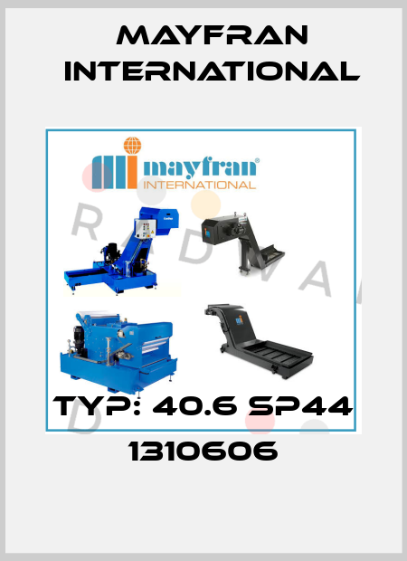 Typ: 40.6 SP44 1310606 Mayfran International