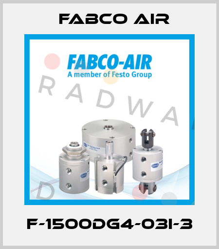 F-1500DG4-03I-3 Fabco Air