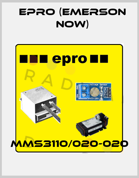 MMS3110/020-020 Epro (Emerson now)