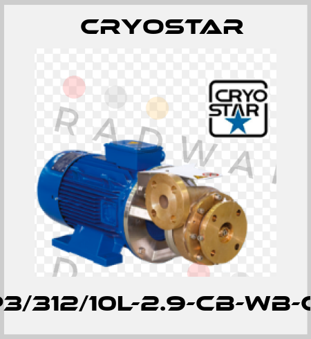 VP3/312/10L-2.9-CB-WB-C/O CryoStar