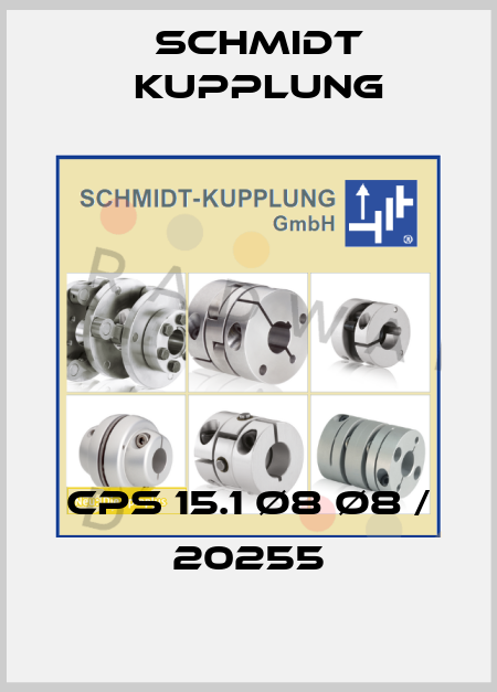 CPS 15.1 ø8 ø8 / 20255 Schmidt Kupplung