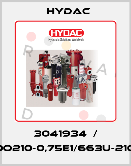 3041934  / SB0O210-0,75E1/663U-210AK Hydac