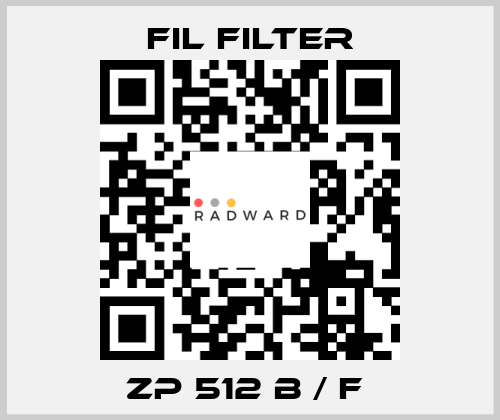 ZP 512 B / F  Fil Filter