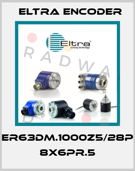 ER63DM.1000Z5/28P 8X6PR.5 Eltra Encoder