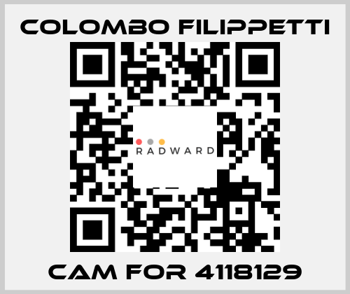 Cam for 4118129 Colombo Filippetti