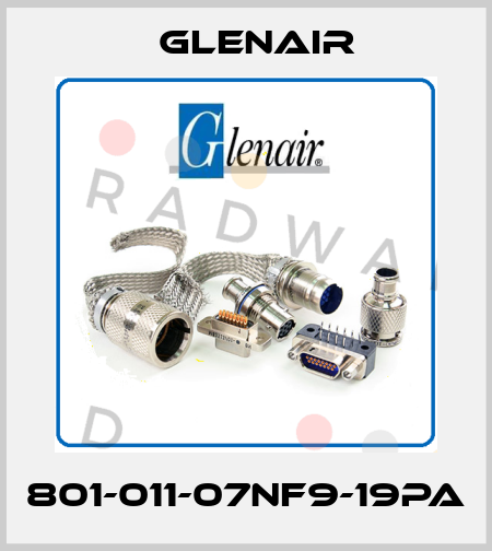 801-011-07NF9-19PA Glenair