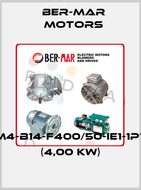 M-112-M4-B14-F400/50-IE1-1PTO-INV (4,00 kW) Ber-Mar Motors