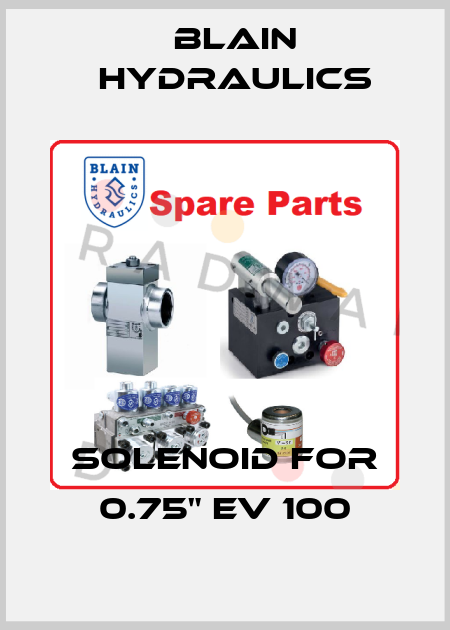 solenoid for 0.75" EV 100 Blain Hydraulics