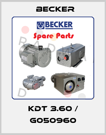 KDT 3.60 / G050960 Becker