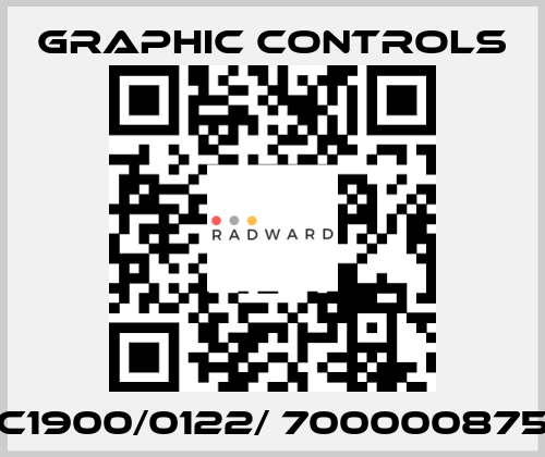 C1900/0122/ 700000875 Graphic Controls