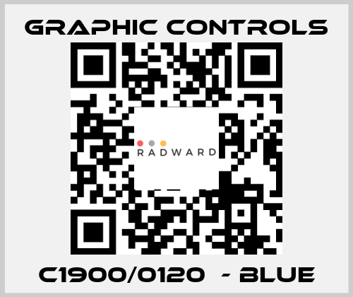 C1900/0120  - blue Graphic Controls