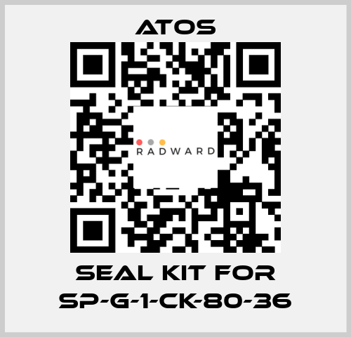 Seal kit for SP-G-1-CK-80-36 Atos