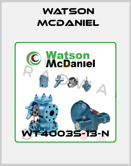 WT4003S-13-N Watson McDaniel