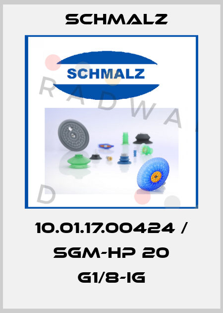 10.01.17.00424 / SGM-HP 20 G1/8-IG Schmalz
