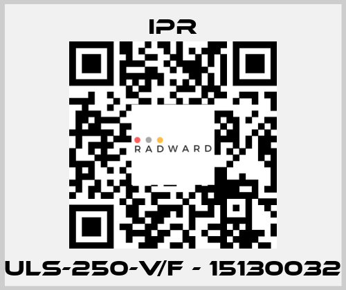 ULS-250-V/F - 15130032 IPR