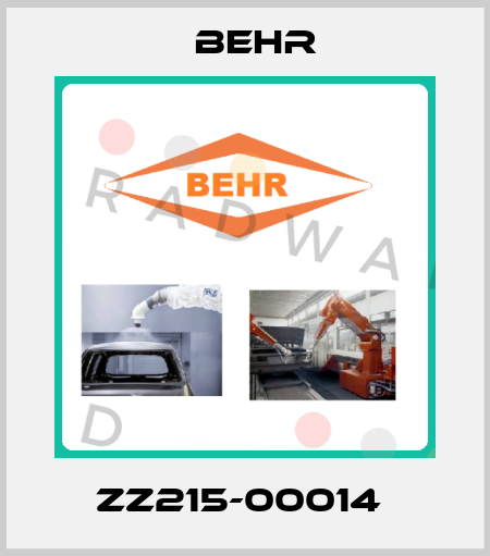ZZ215-00014  Behr