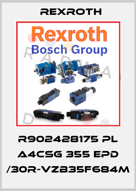 R902428175 PL A4CSG 355 EPD /30R-VZB35F684M Rexroth