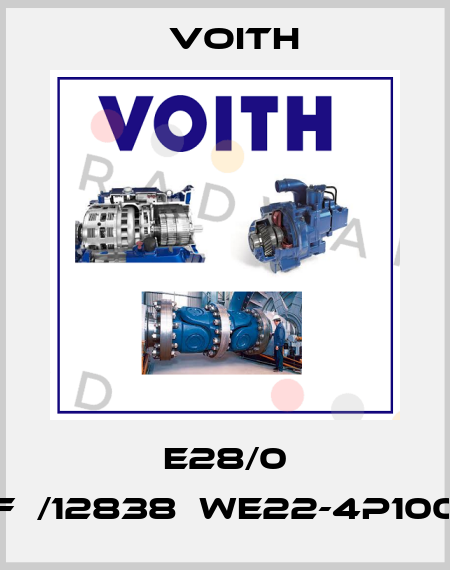 E28/0 F　/12838　WE22-4P100 Voith