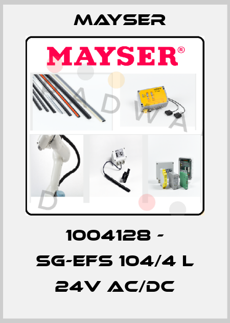 1004128 - SG-EFS 104/4 L 24V AC/DC Mayser