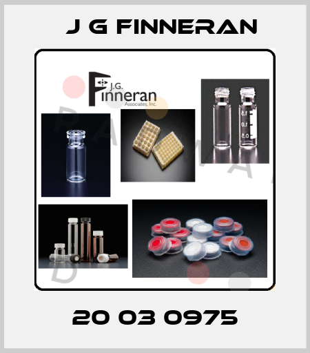 20 03 0975 J G Finneran