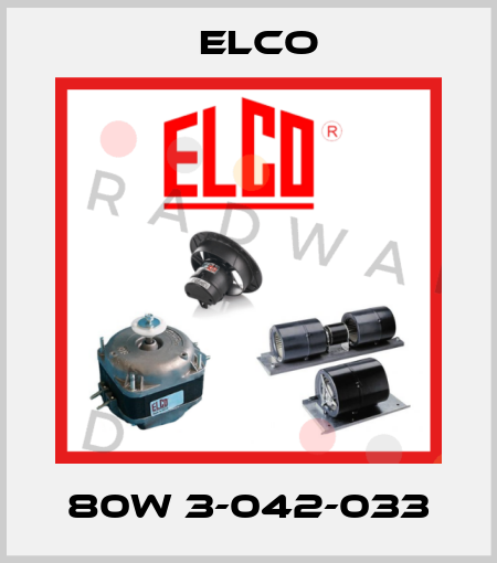 80W 3-042-033 Elco