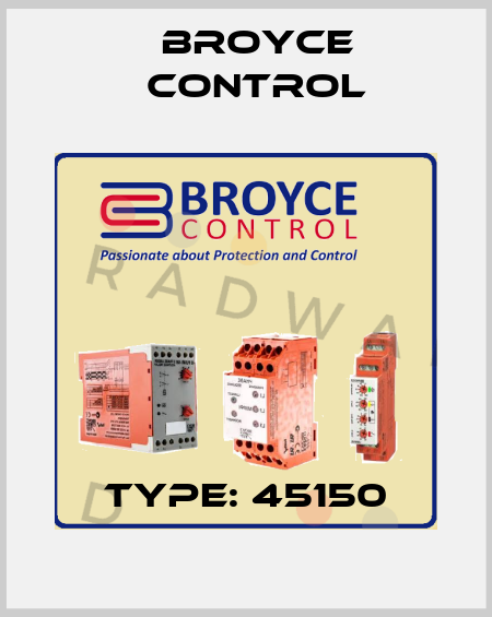 Type: 45150 Broyce Control